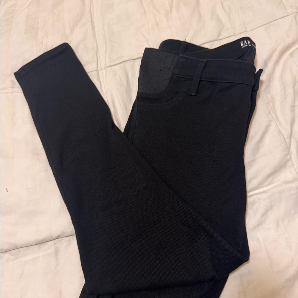 GAP Black Skinny Jeans Stretchy Fit